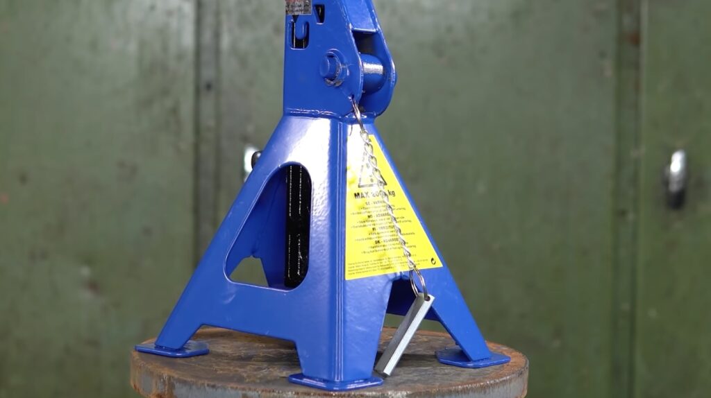 you don't need to use a jack stand with a hydraulic jack or lift.