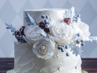 kue pengantin 2 tingkat terbaru