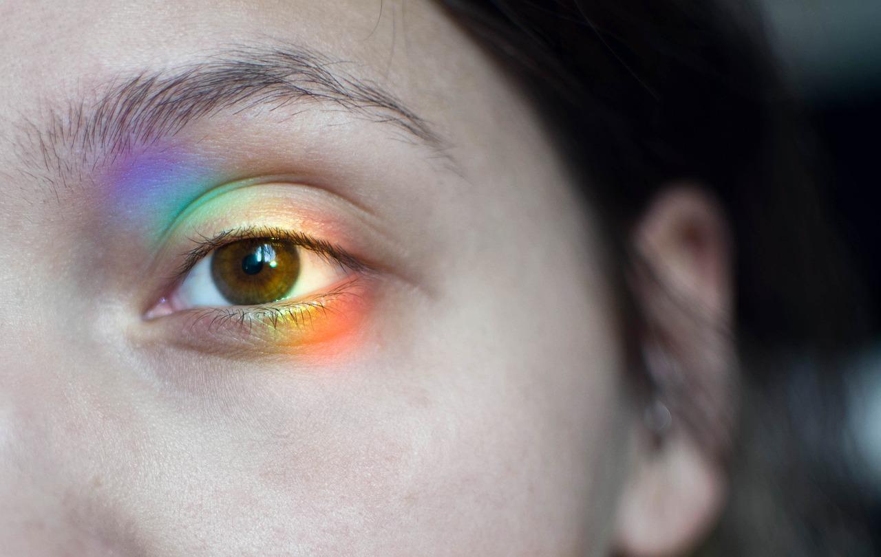 Free Eye Rainbow photo and picture