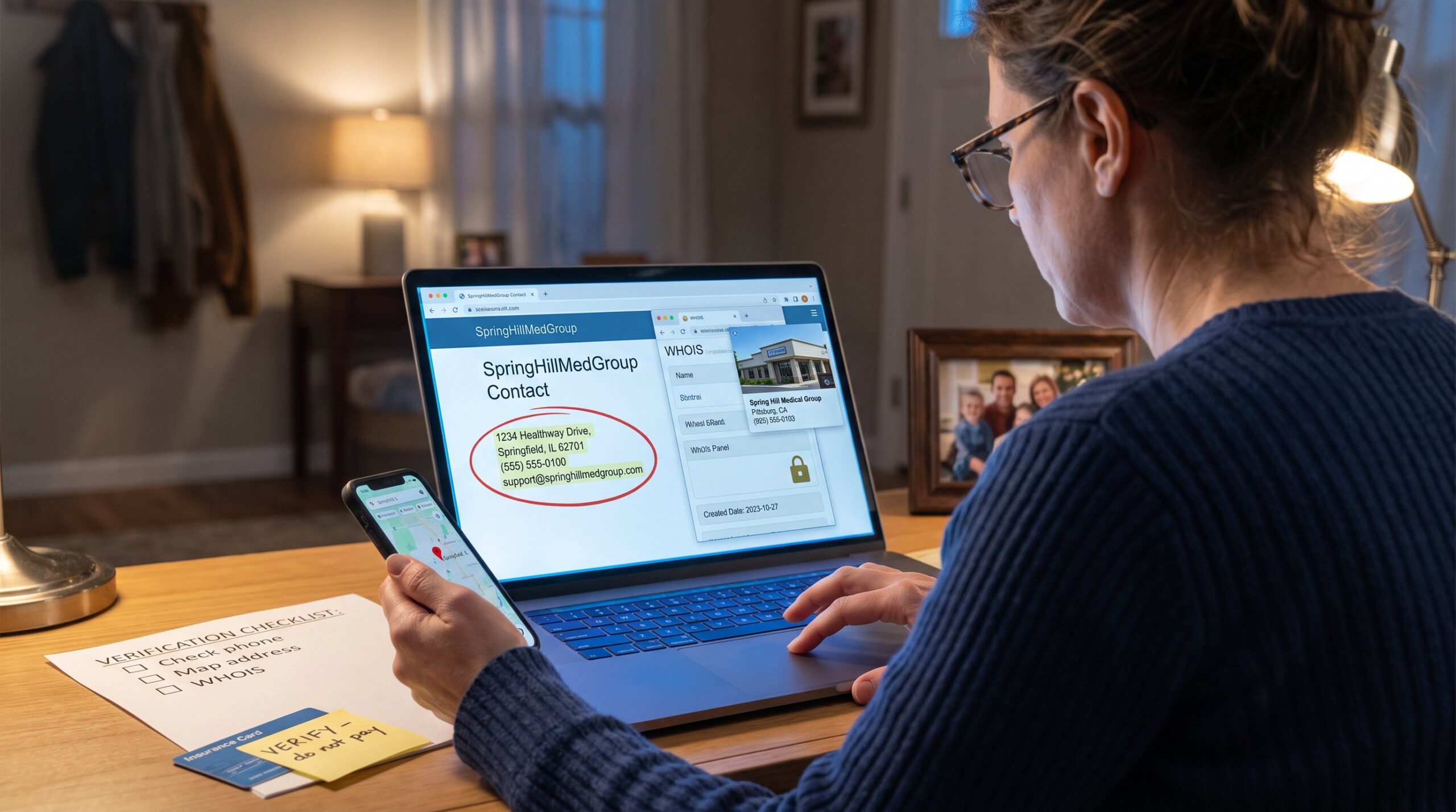 Is the SpringHillMedGroup Contact Page Legit?