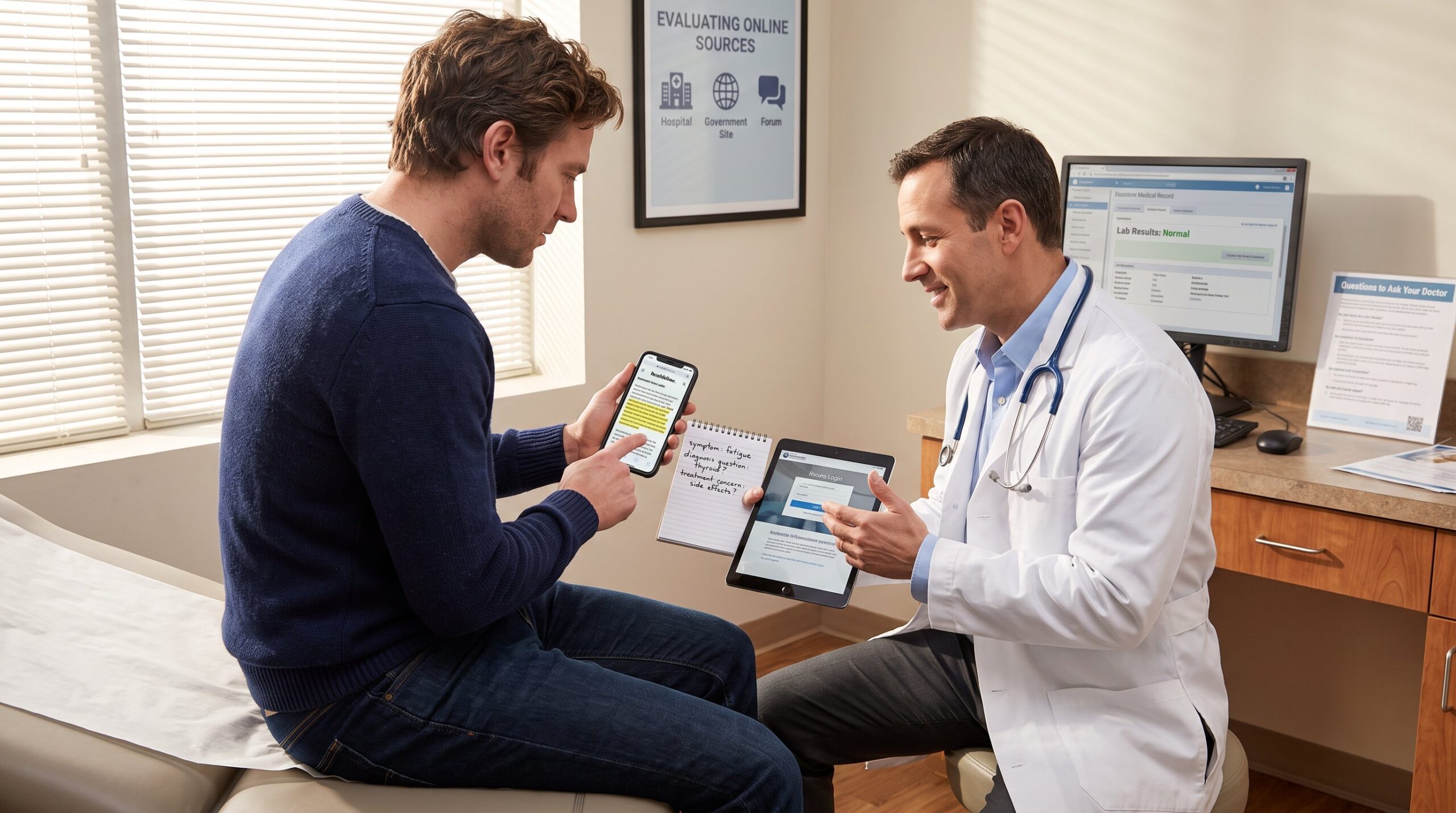 How to Discuss Online Health Research with a Clinician